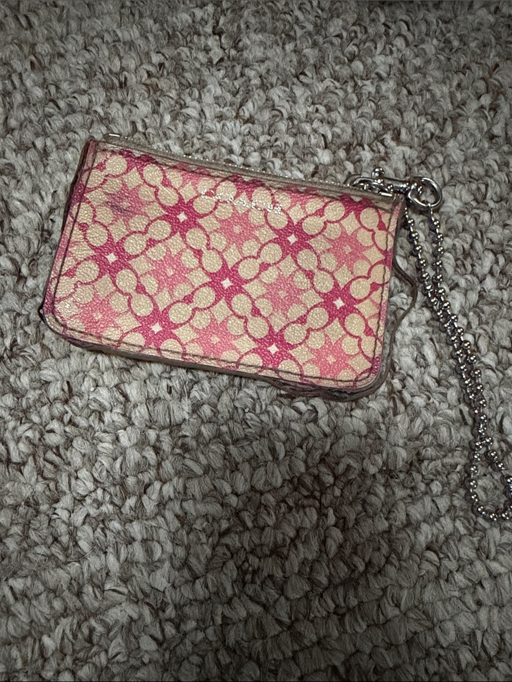 3/$10 Coach wristlet — damaged